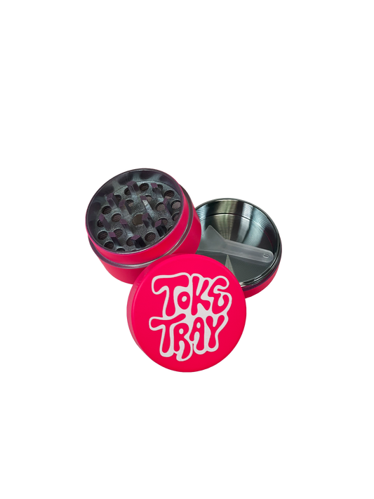 Cute Pink Aluminum Grinder for Weed