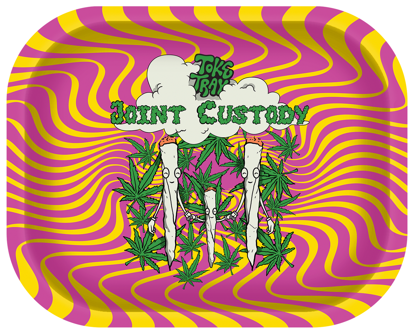 Joint Custody Rolling Tray