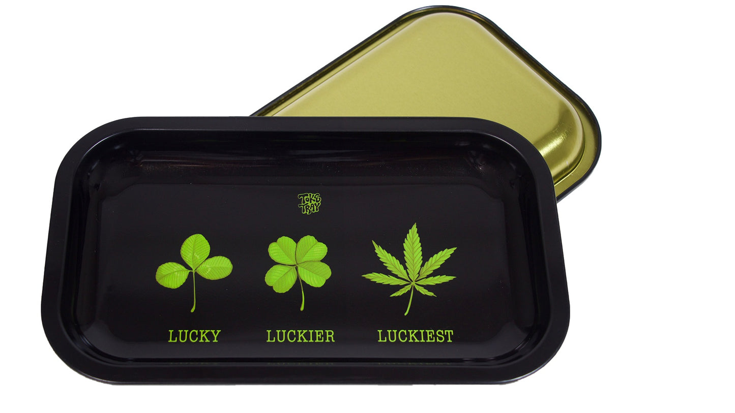 Lucky Leaf Rolling Tray