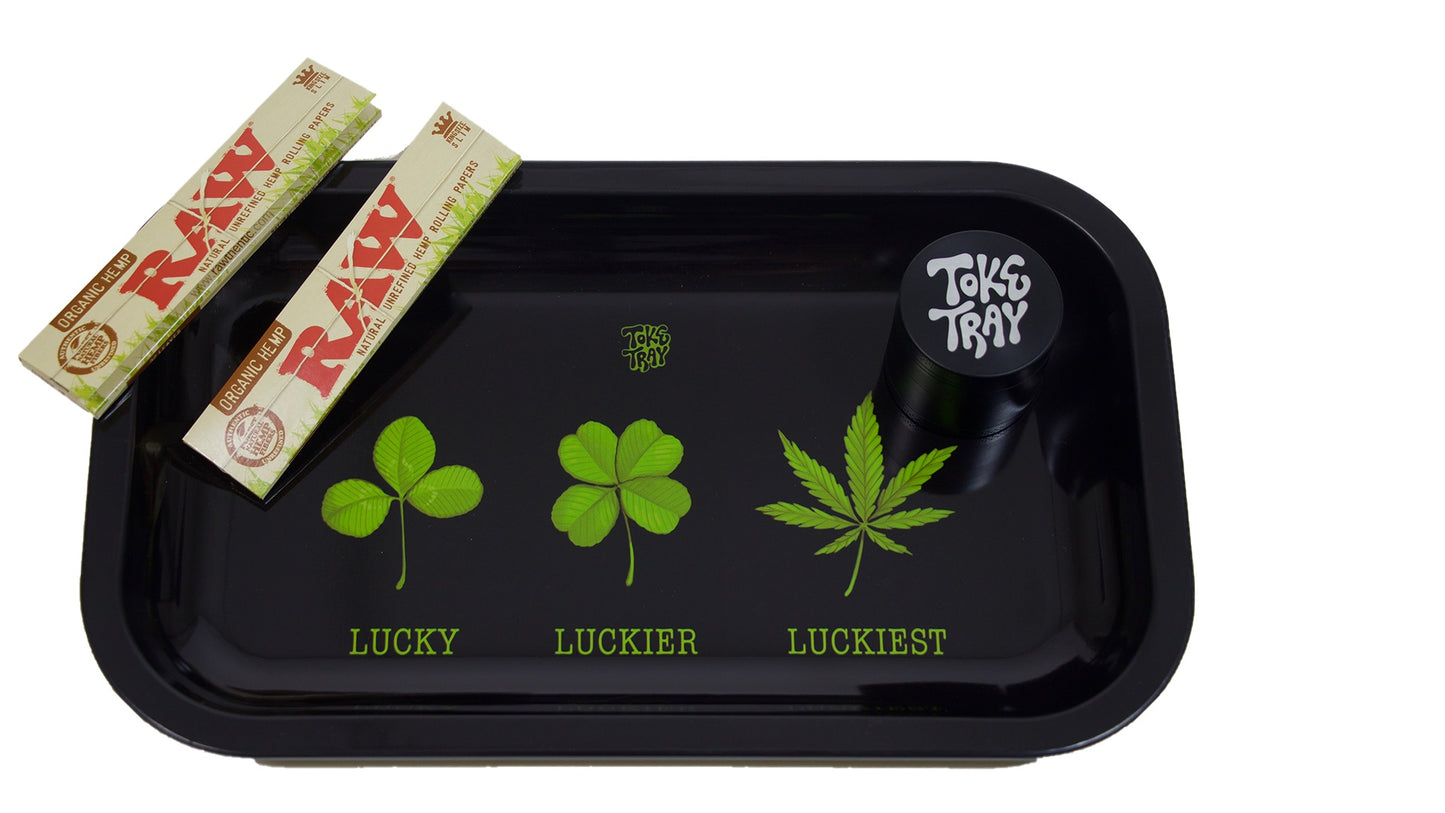 Lucky Leaf Rolling Tray