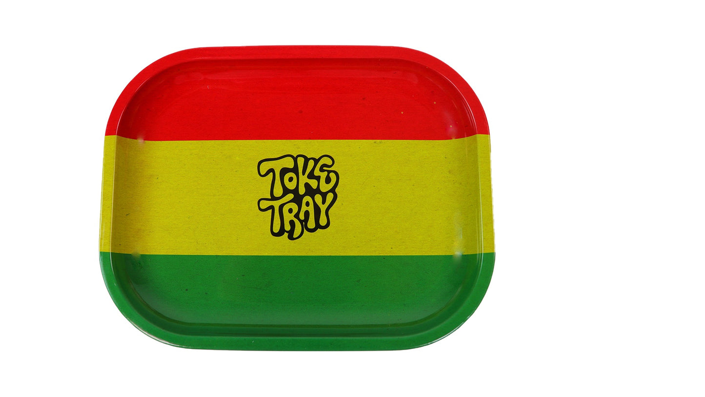 Rasta Rolling Tray