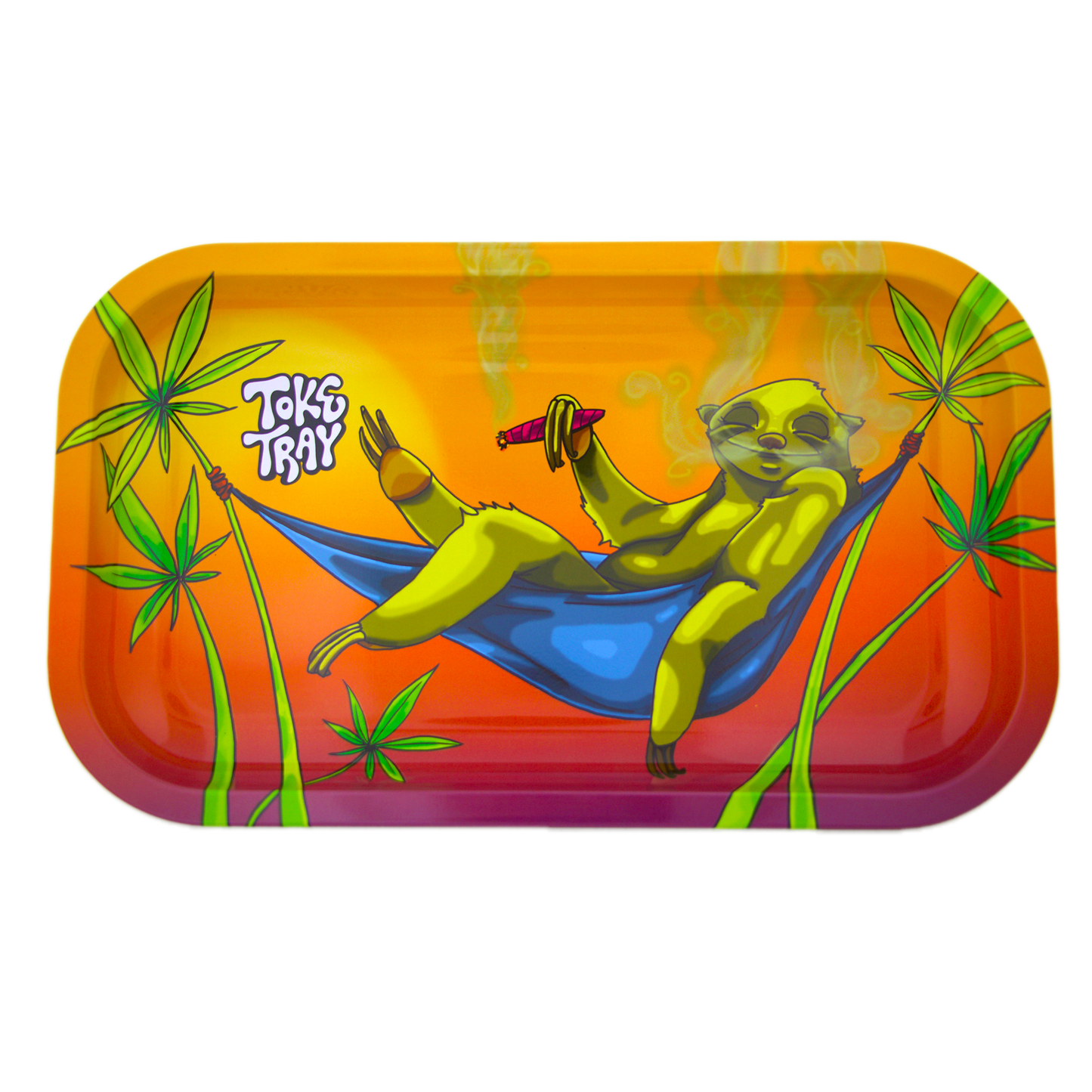 Smoking Sloth Rolling Tray