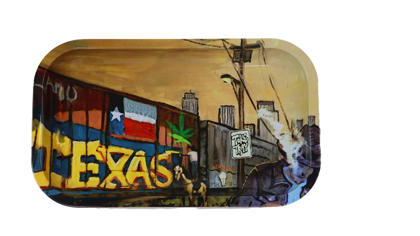 Texas Rolling Tray