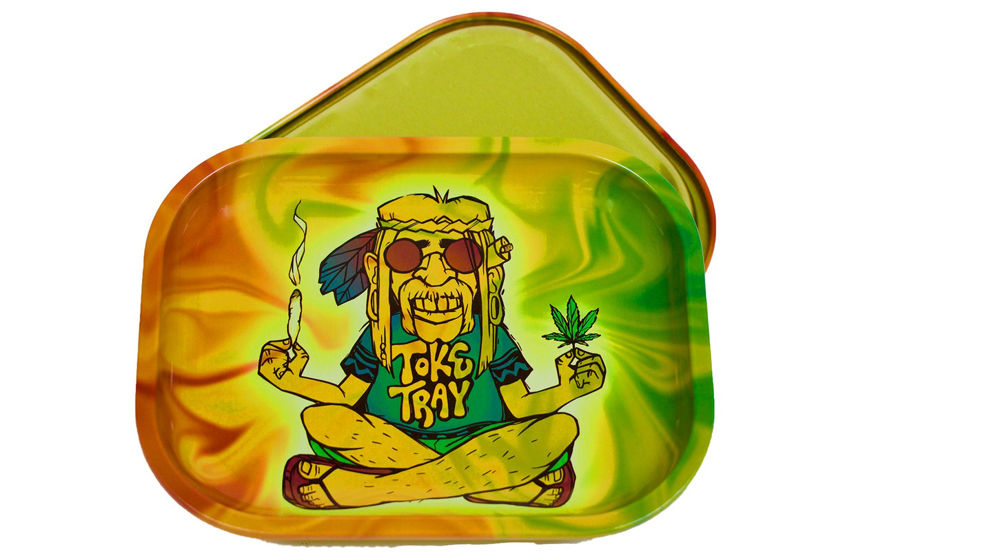 Trippy Hippy Rolling Tray