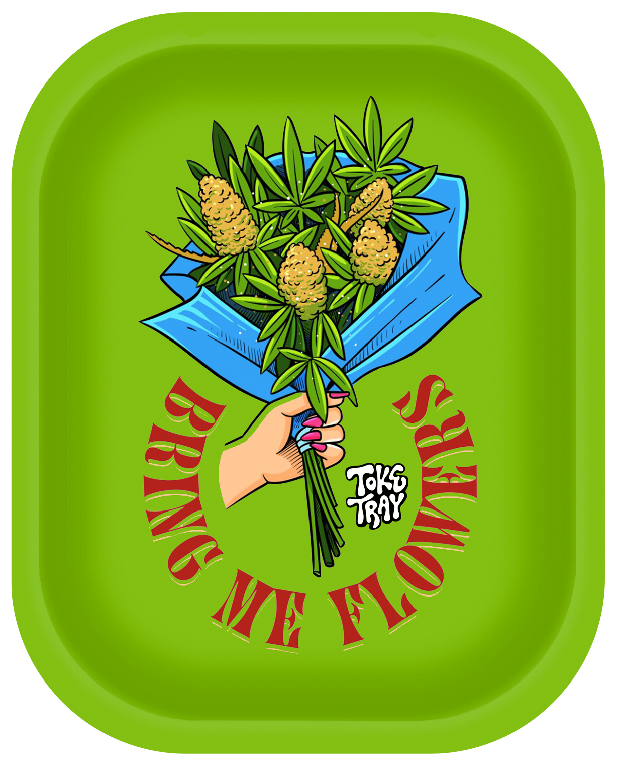Bring Me Flowers Rolling Tray