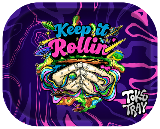 Keep It Rollin' Rolling Tray