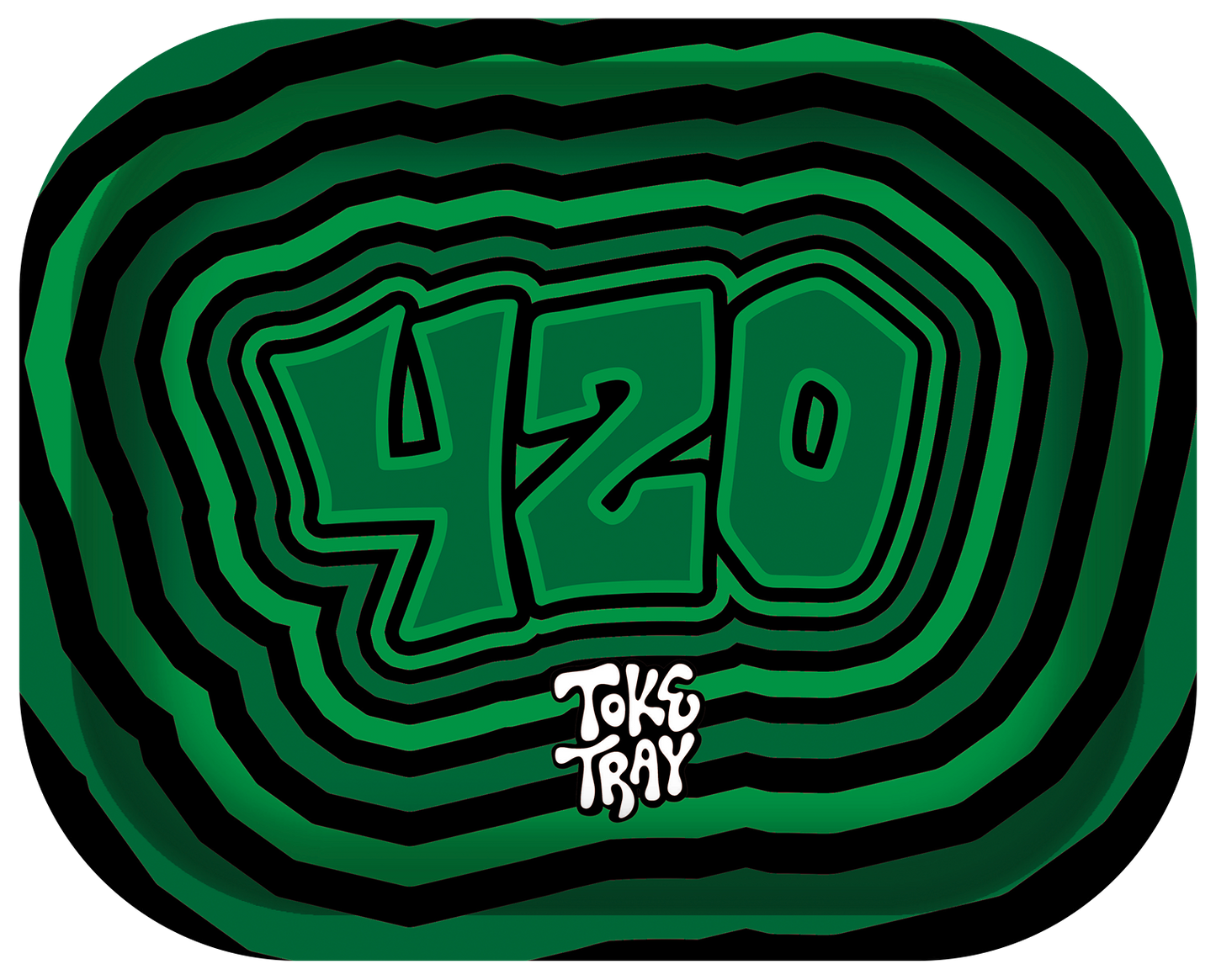 420 Smoke Hands Rolling Tray