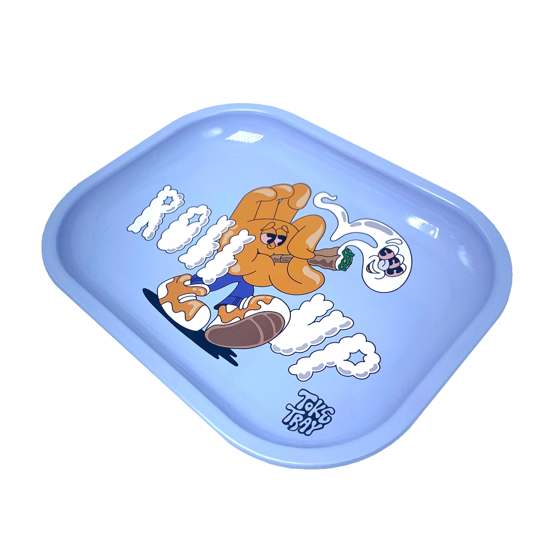  Psychedelic Mushroom Cute Trippy Metal Rolling Tray Design by  Toke Tray - Smoking Accessories (Yellow, Large) : Health & Household