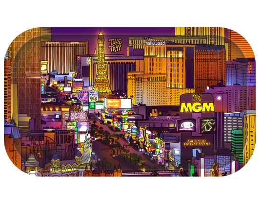 Las Vegas Rolling Tray
