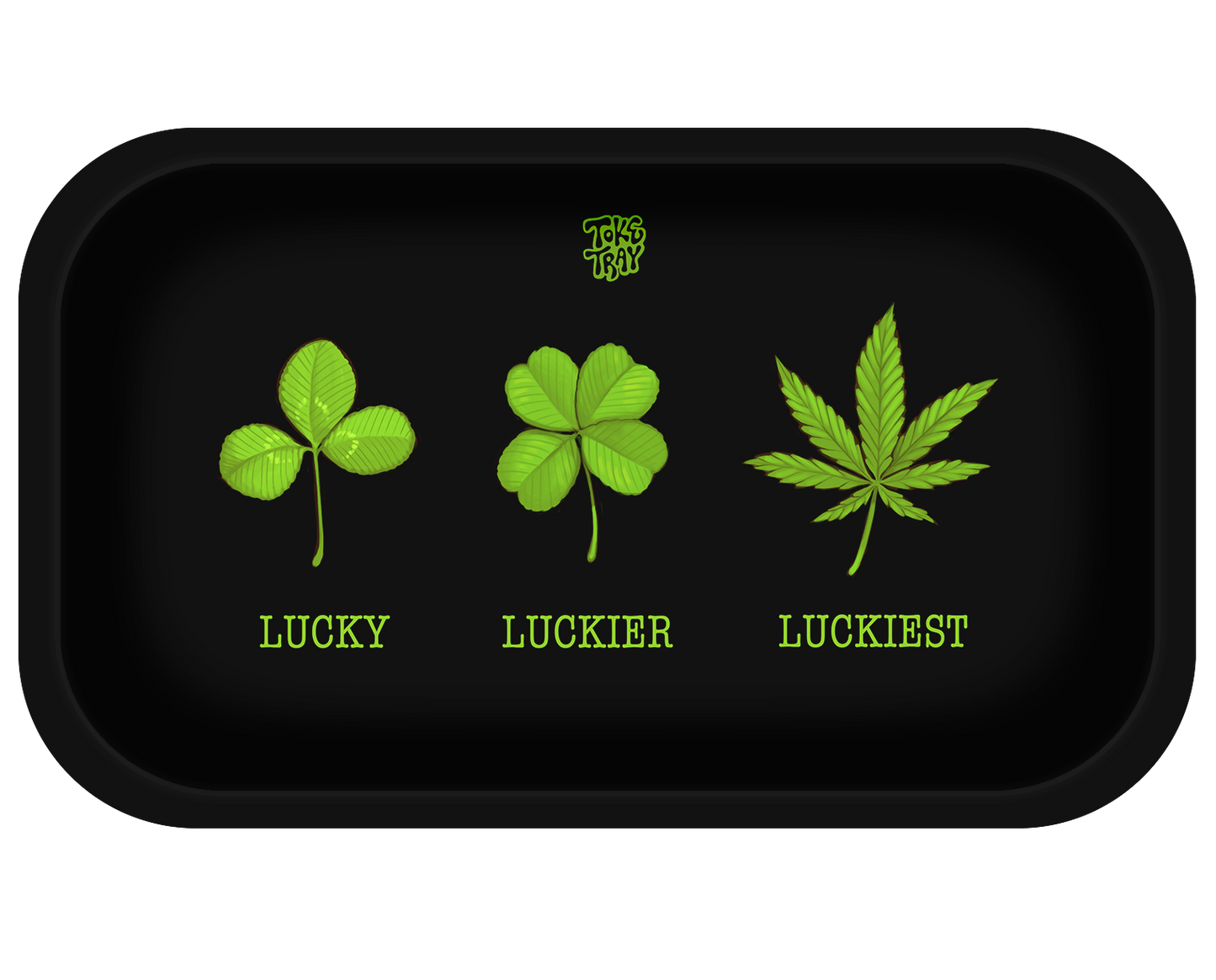 Lucky Leaf Rolling Tray