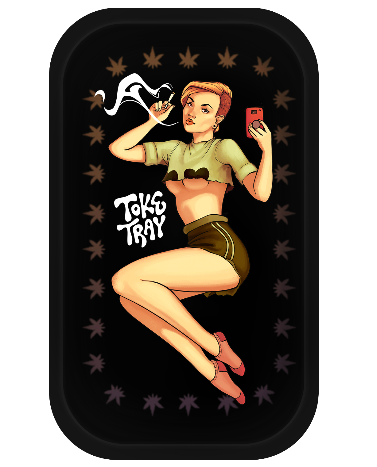 Pin Up Rolling Tray