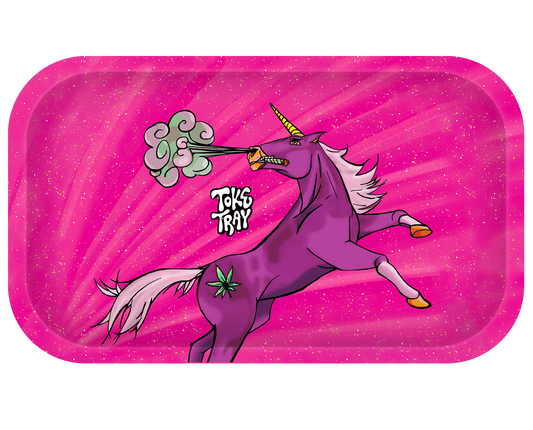 Pink Unicorn Rolling Tray
