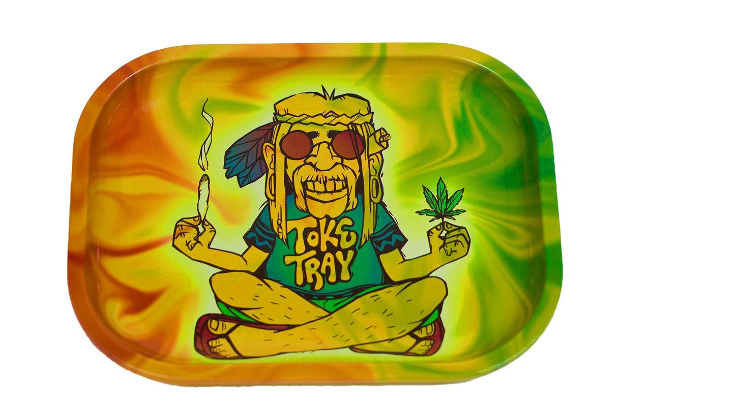 Trippy Hippy Rolling Tray